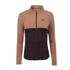 Vest Rebel By Montar Block Colored Bruin-lichtbruin