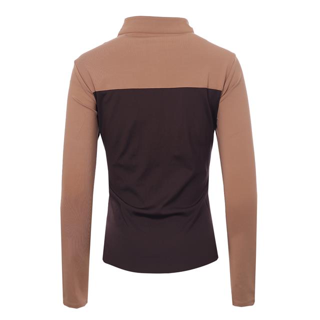 Vest Rebel By Montar Block Colored Bruin-lichtbruin