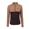Vest Rebel By Montar Block Colored Bruin-lichtbruin