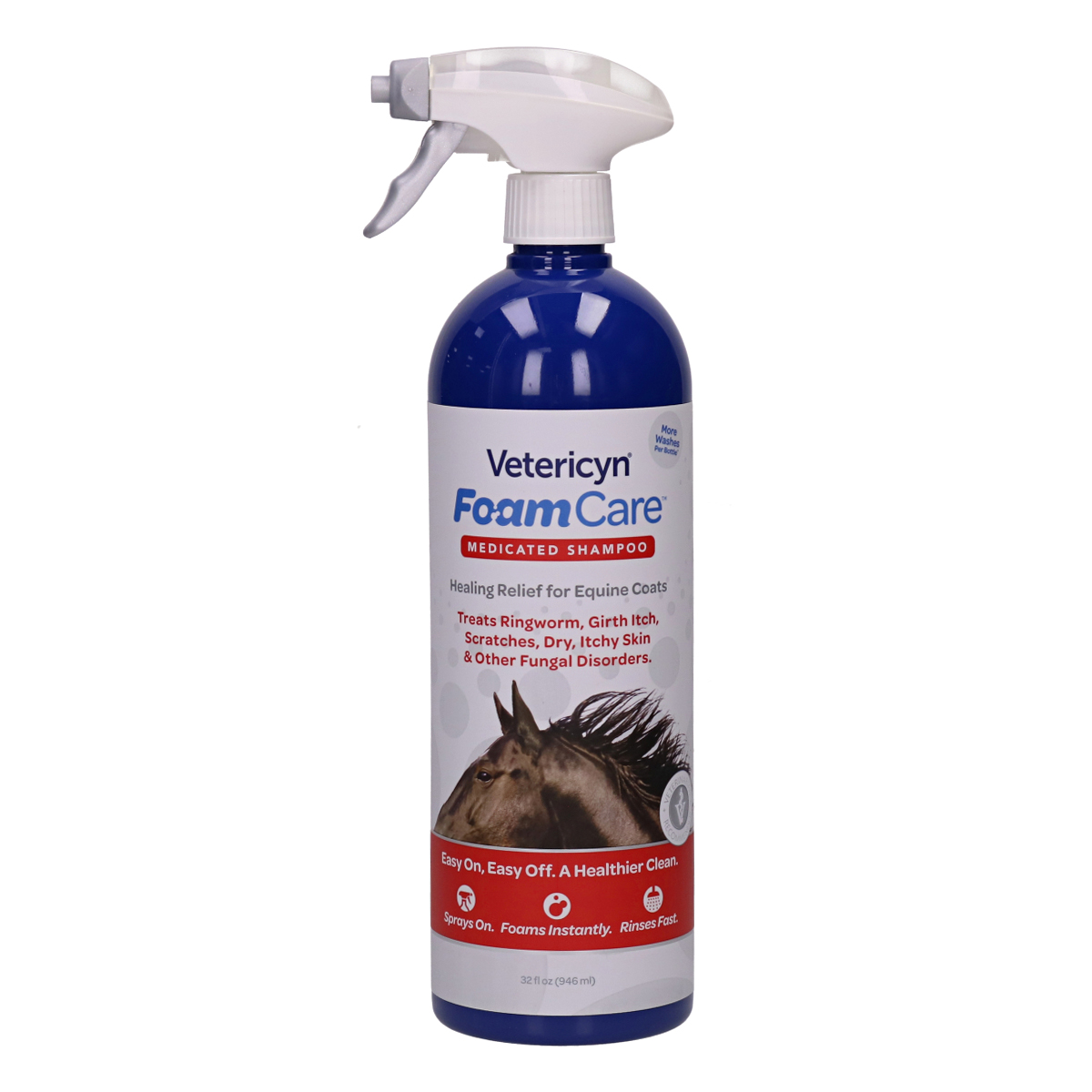 Vetericyn Foamcare Eerste Hulp Shampoo Overige, 946 ML