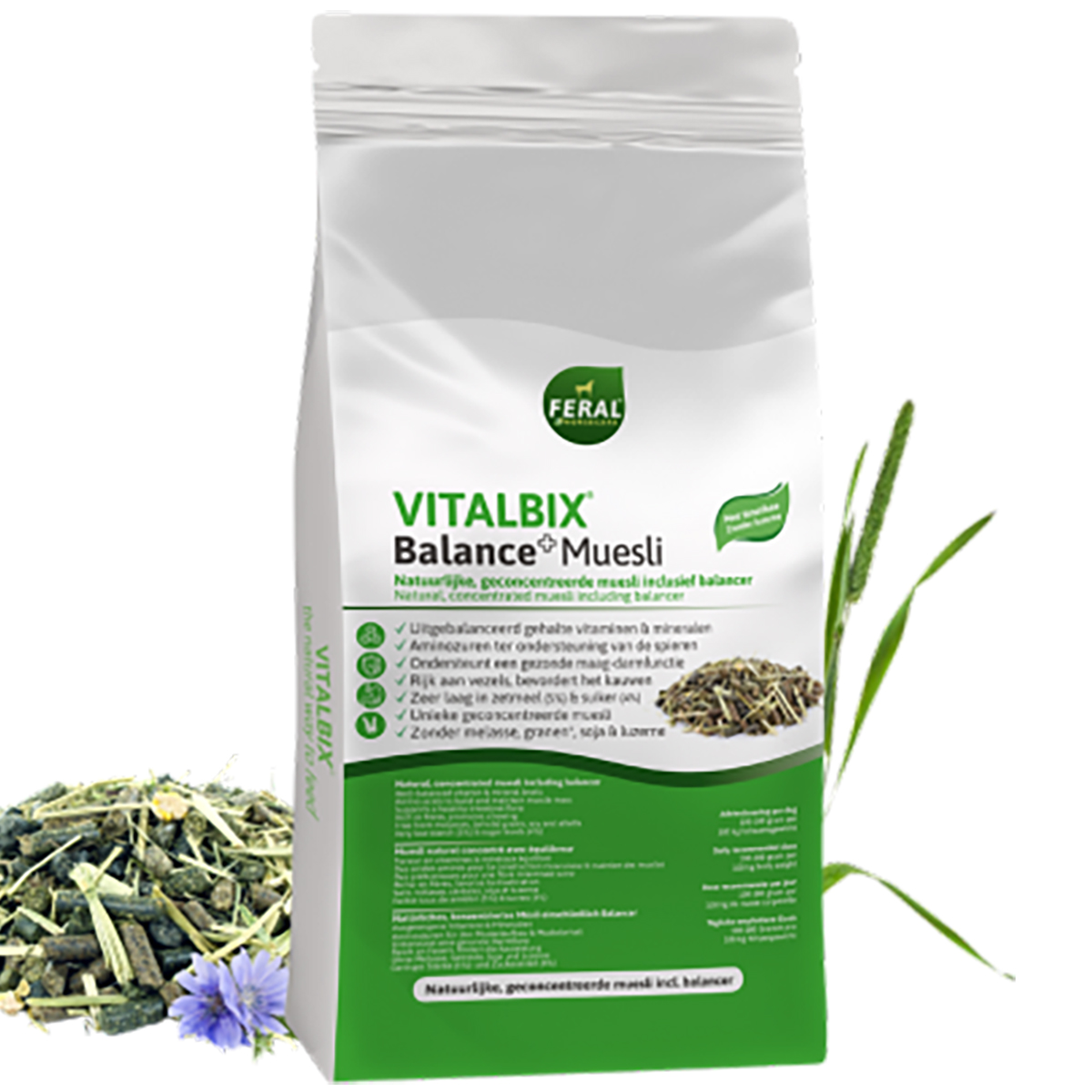 Vitalbix Balance+ Muesli 22kg Overige, 22 KILO