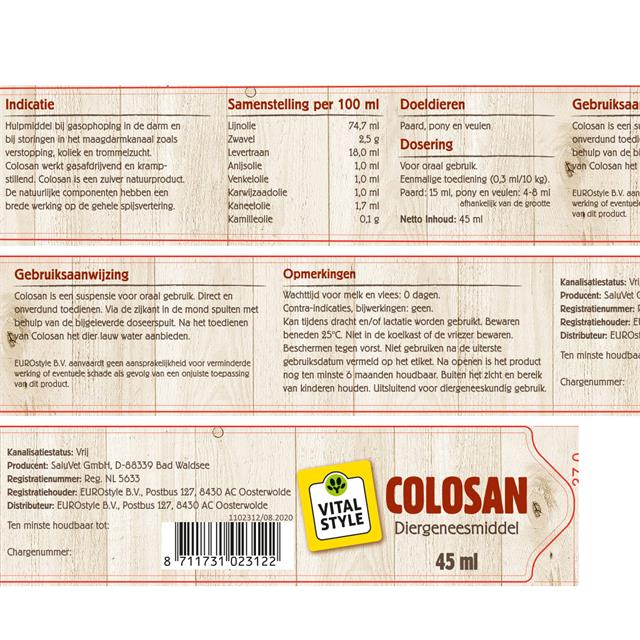 VITALstyle Colosan Koliek En Verstopping 