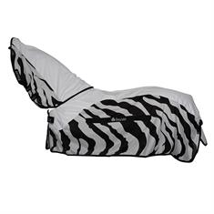 Vliegendeken Bucas Buzz-Off Rain Zebra With Neck Zebra