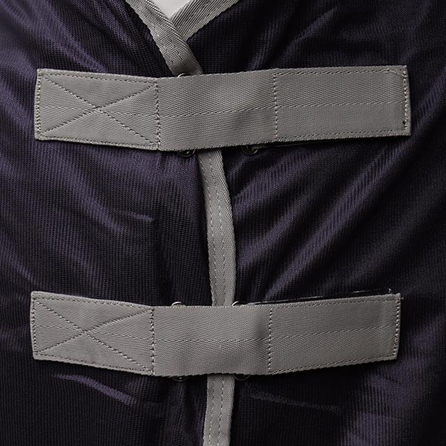 Vliegendeken Epplejeck 2.0 Donkerblauw-zilver