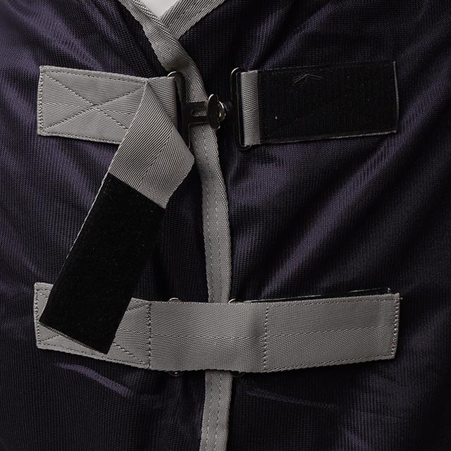 Vliegendeken Epplejeck 2.0 Donkerblauw-zilver