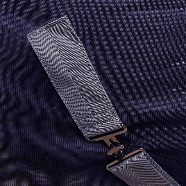 Vliegendeken Epplejeck 2.0 Donkerblauw-zilver