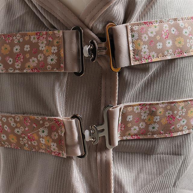 Vliegendeken Epplejeck EJLes Fleurs Beige
