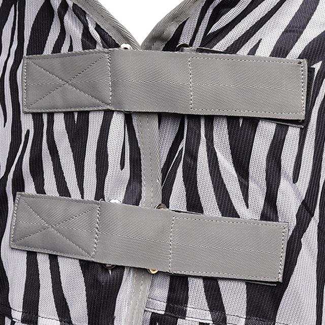 Vliegendeken Epplejeck EJZebra 2.0 Full Neck Zwart-wit
