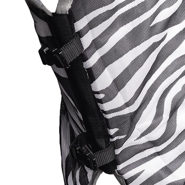 Vliegendeken Epplejeck EJZebra 2.0 Full Neck Zwart-wit