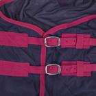 Vliegendeken Epplejeck Junior Full Neck Donkerblauw-roze