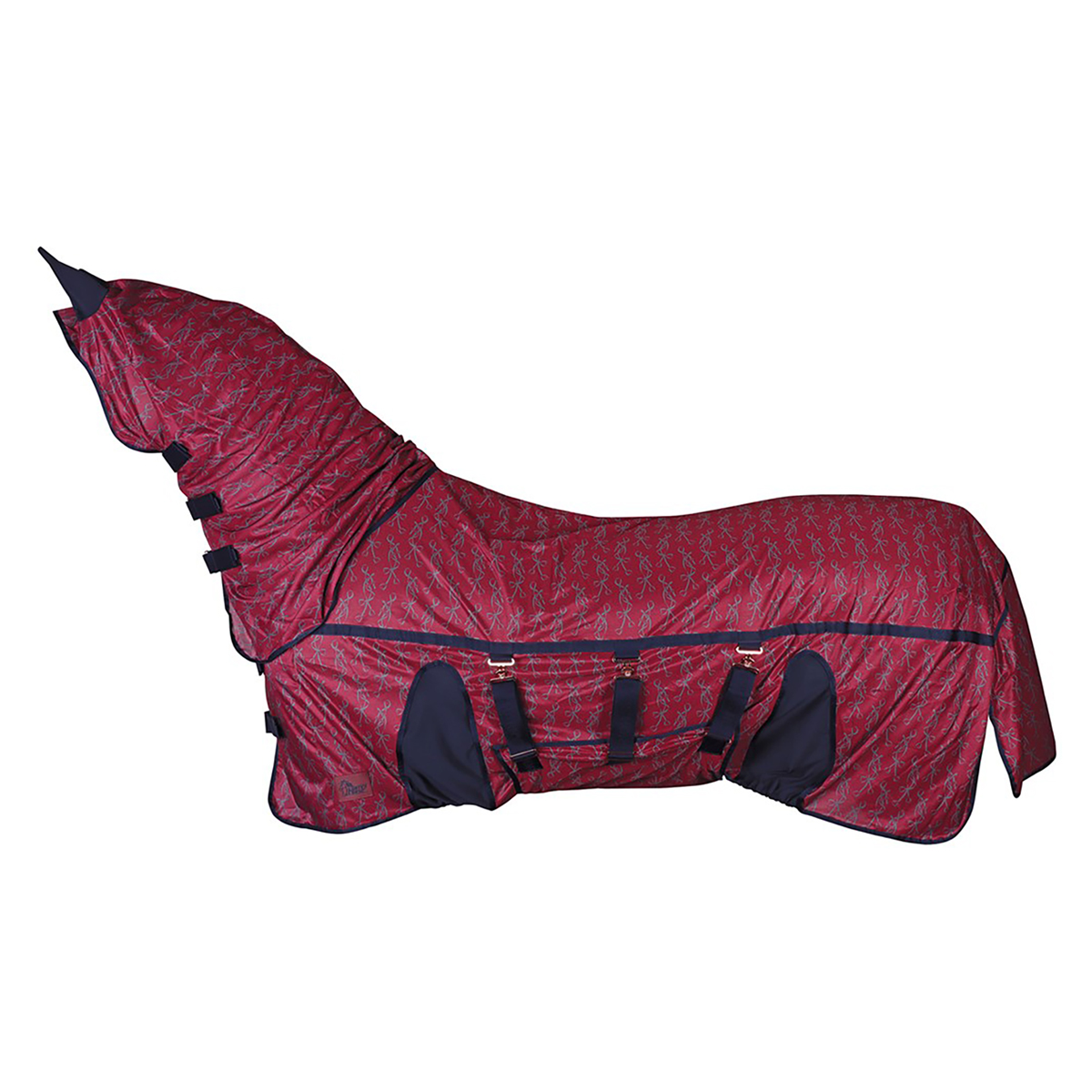 Harry's Horse Vliegendeken Mesh Superior - maat 155/205 - bordeaux