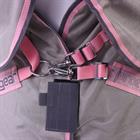 Vliegendeken HORSEGEAR HGProtect Lichtgrijs-roze