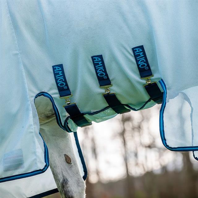 Vliegendeken Horseware Amigo Bug Buster Plus Blauw