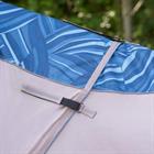 Vliegendeken Met Hals QHP Blauw