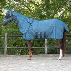 Vliegendeken Met Nek En Masker QHP Darkturquoise