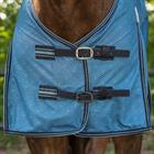 Vliegendeken Met Nek En Masker QHP Darkturquoise