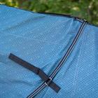 Vliegendeken Met Nek En Masker QHP Darkturquoise