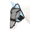 Vliegenmasker HORSEGEAR HGAfneembare Neusflap Lichtblauw