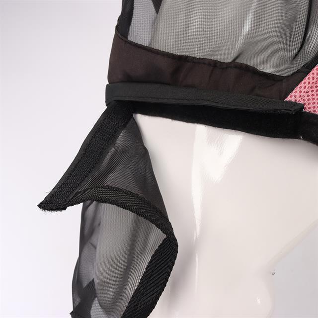 Vliegenmasker HORSEGEAR HGAfneembare Neusflap Roze