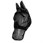 Vliegenmasker HORSEGEAR HGAfneembare Neusflap Zwart