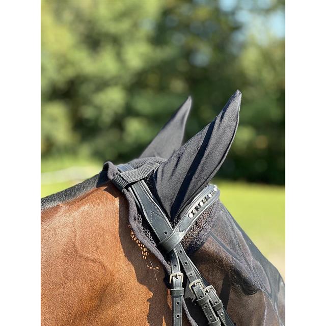 Vliegenmasker HORSEGEAR HGRide Zwart