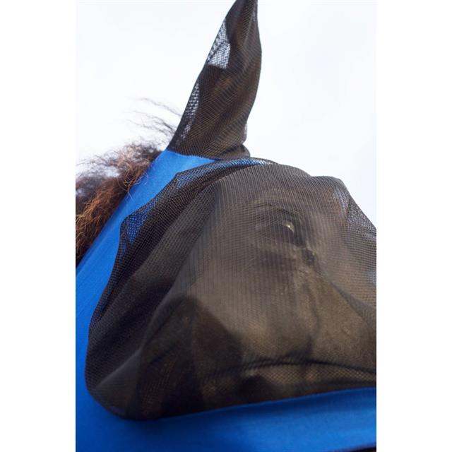 Vliegenmasker HORSEGEAR HGStretchy Zwart-blauw