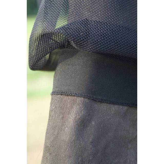 Vliegenmasker HORSEGEAR HGStretchy Zwart-zwart