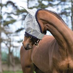 Vliegenmasker Horseware Amigo Donkerblauw