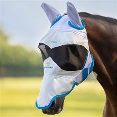 Vliegenmasker Shires Ultra Pro Met Neus En Oren Wit