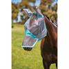 Vliegenmasker WeatherBeeta ComFiTec Deluxe Fine Mesh Met Oren & Neus Grijs-turquoise