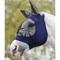 Vliegenmasker WeatherBeeta Stretch Eye With Ears Donkerblauw-zwart