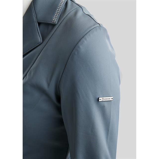 Wedstrijdjasje Montar MOKatniss Gun Metal Middenblauw
