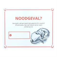 Weidebord Noodgeval 