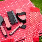 Zachte Borstel Epplejeck EJValentine Rood