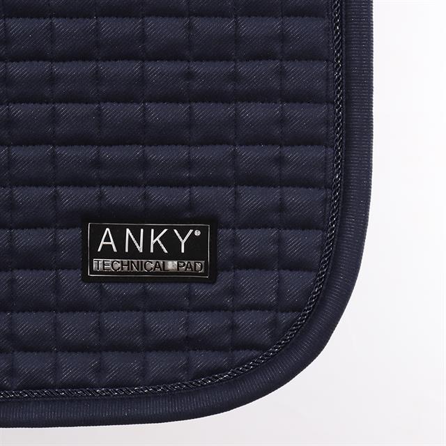 Zadeldek Anky Dressage Stepped Donkerblauw