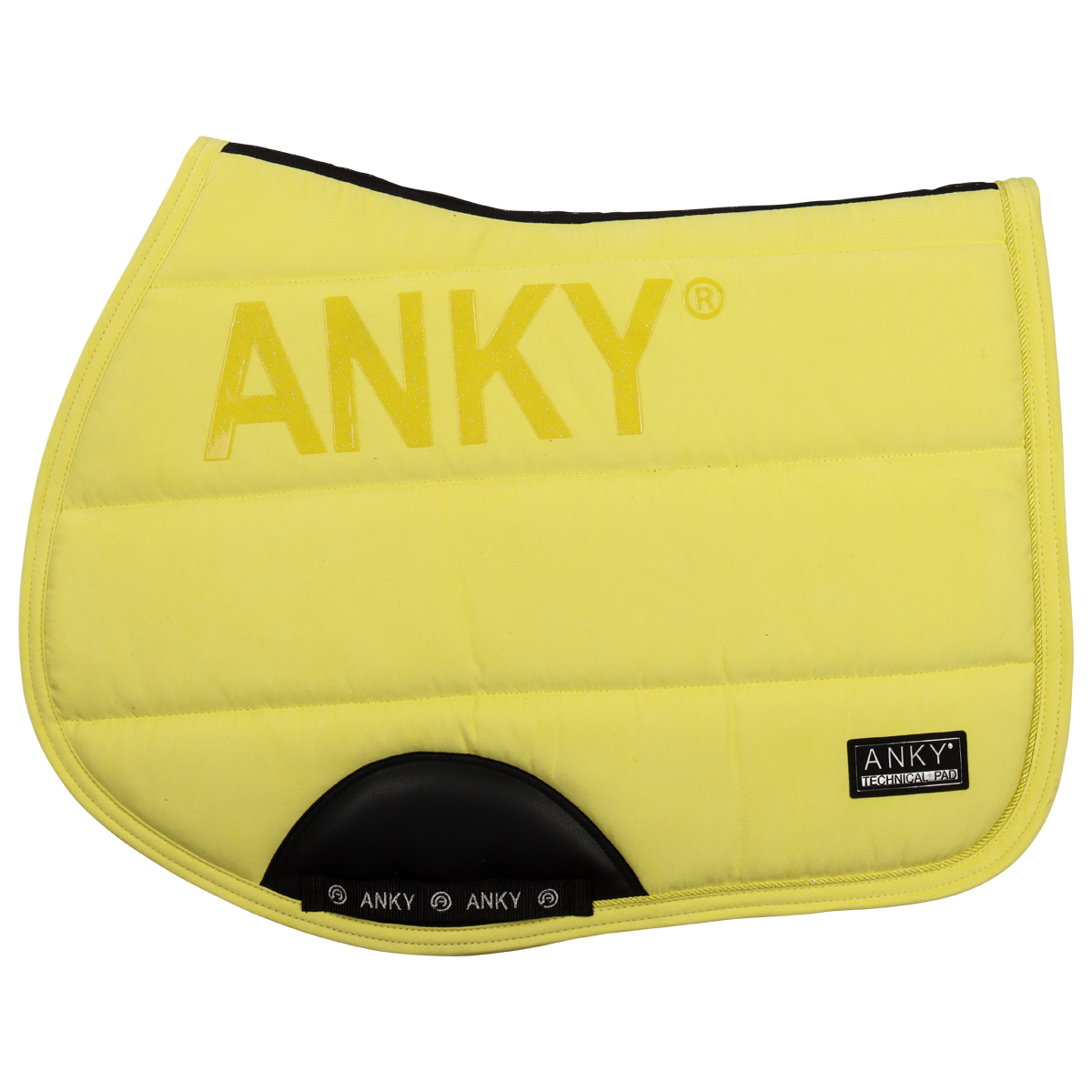 Zadeldek Anky Jump Geel, Springen paard in geel
