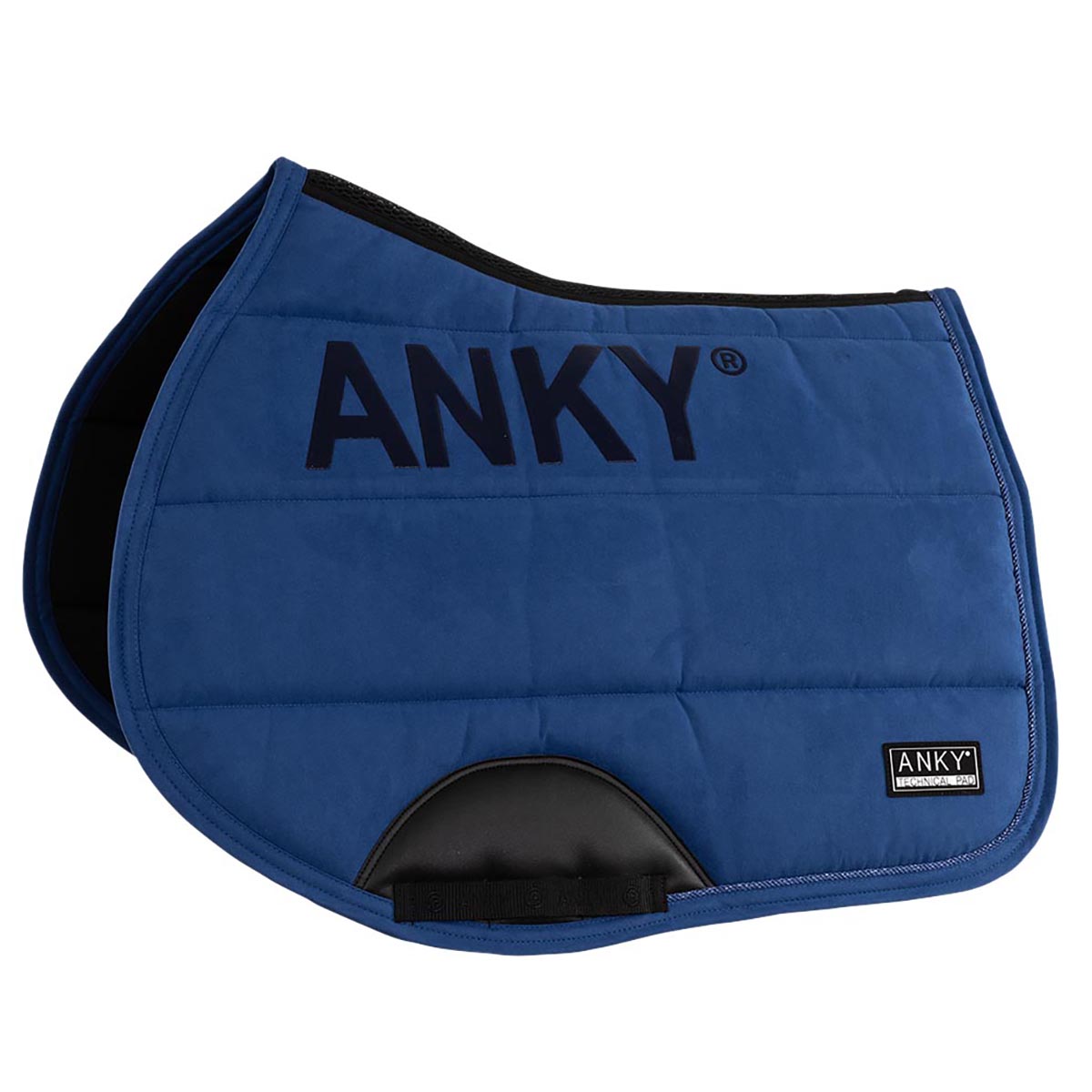 Zadeldek Anky Jumping Anatomic Tech Blauw, Paard in blauw