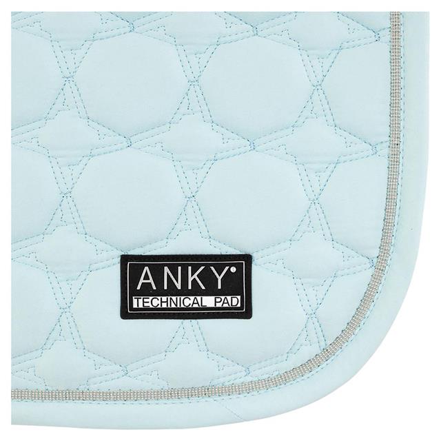 Zadeldek ANKY Suède Dressage Lichtblauw