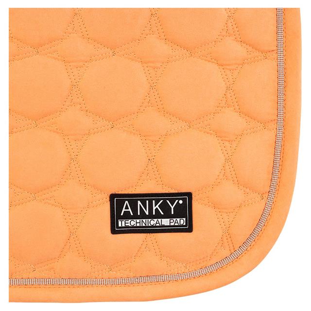 Zadeldek ANKY Suède Dressage Lichtoranje