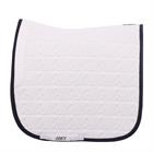 Zadeldek ANKY Twill Dressage Wit-donkerblauw