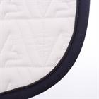 Zadeldek ANKY Twill Dressage Wit-donkerblauw