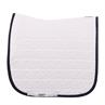 Zadeldek ANKY Twill Dressage Wit-donkerblauw