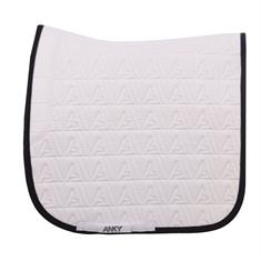 Zadeldek ANKY Twill Dressage Wit-zwart