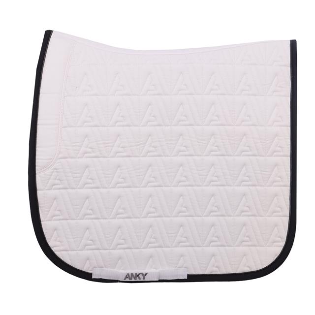 Zadeldek ANKY Twill Dressage Wit-zwart