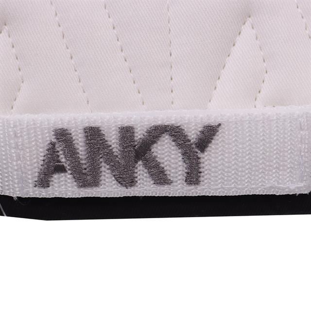 Zadeldek ANKY Twill Dressage Wit-zwart