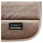 Zadeldek ANKY Velvet Wave Dressage Lichtbruin