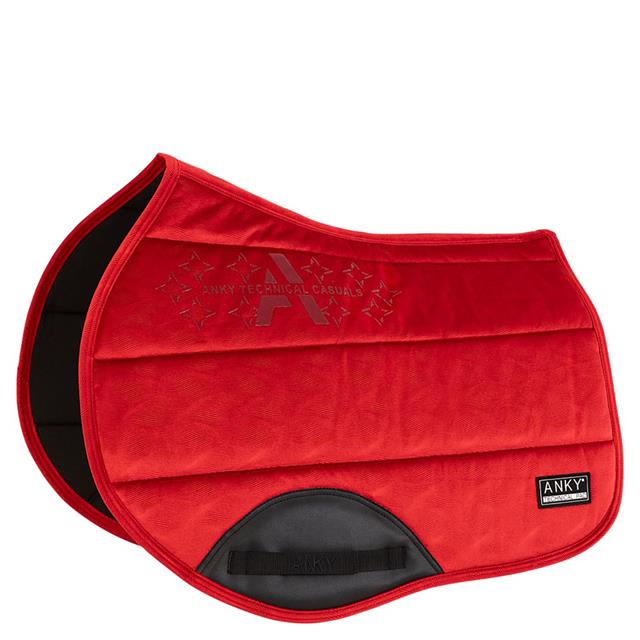 Zadeldek ANKY Velvet Wave Springen Rood