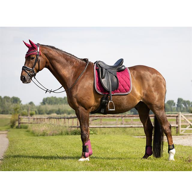 Zadeldek BR Event Donkerrood-donkerblauw