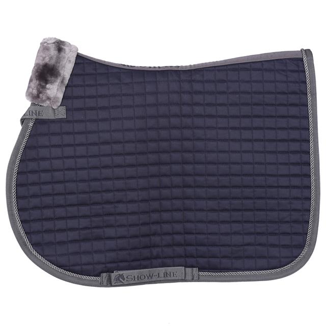 Zadeldek Bucas Show-Line Donkerblauw-grijs