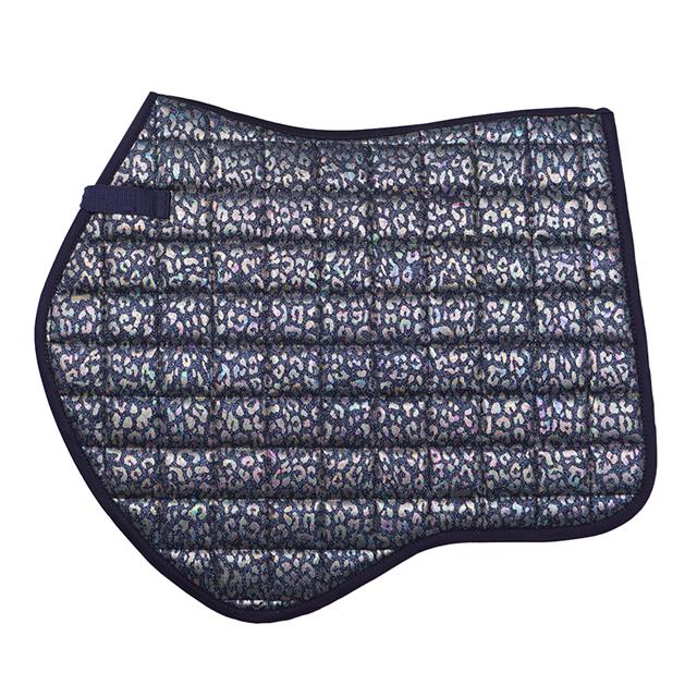 Zadeldek Epplejeck EJLimited Edition Leopard Donkerblauw